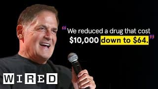 Battling Big Pharma: A Conversation with Mark Cuban | The Big Interview | WIRED