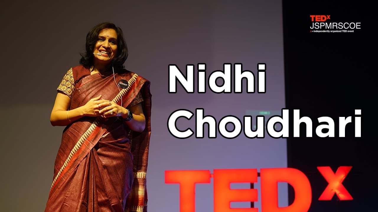 Decoding the Myth of Perfection: Embracing our Flaws | Nidhi Choudhari | TEDxJSPMRSCOE