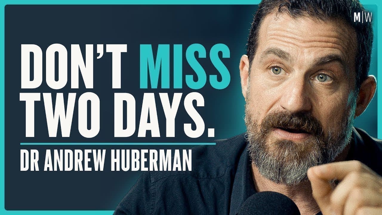 The New Science Of Longevity, Resilience & Breaking Bad Habits - Dr Andrew Huberman (4K)