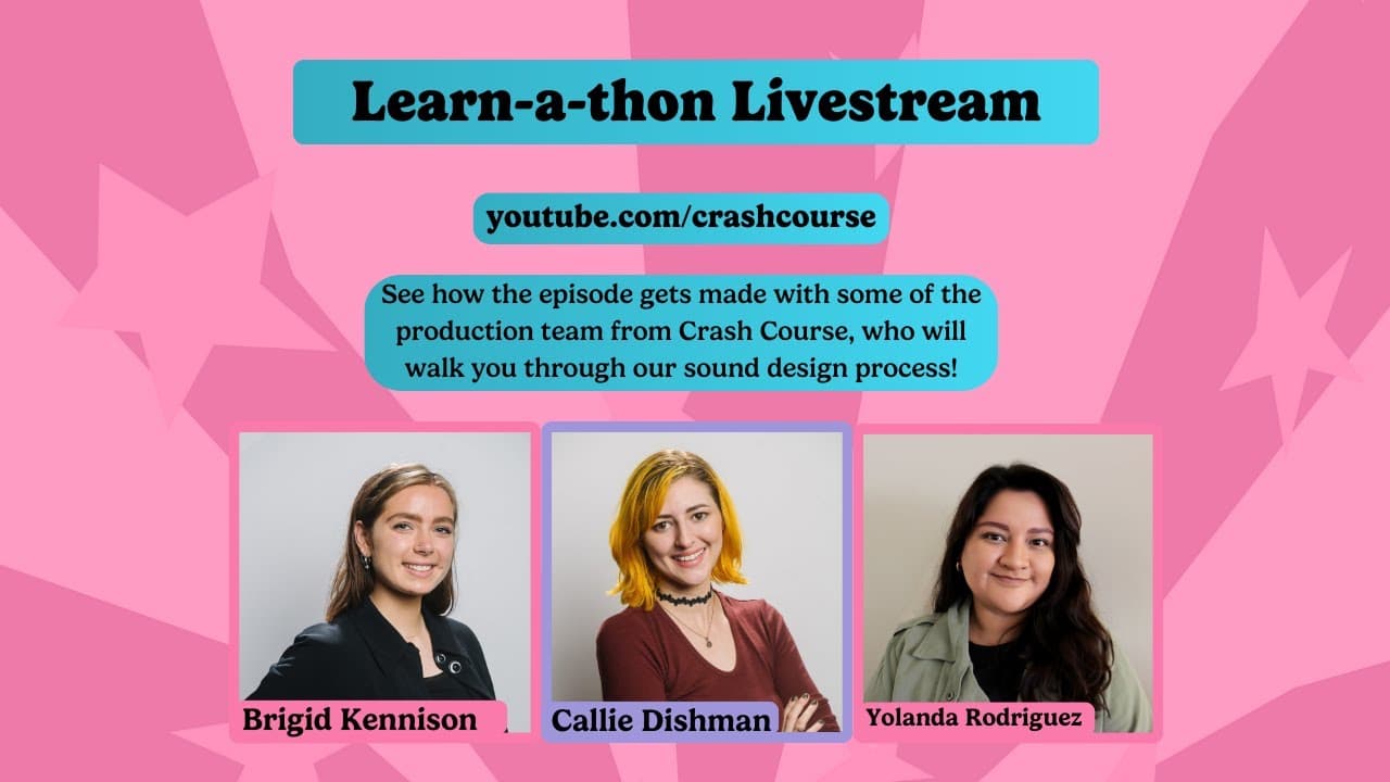 Making of Crash Course: Live Sound Design with the Team!