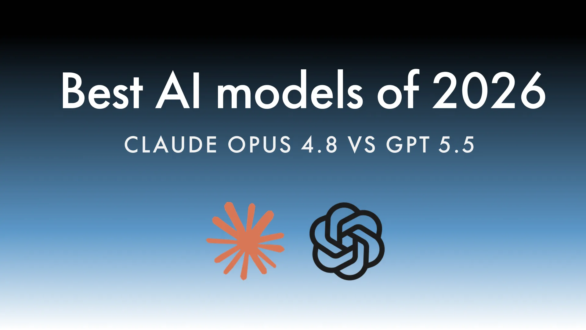 Best AI Model of 2026: Claude Opus 4.8 vs GPT-5.5