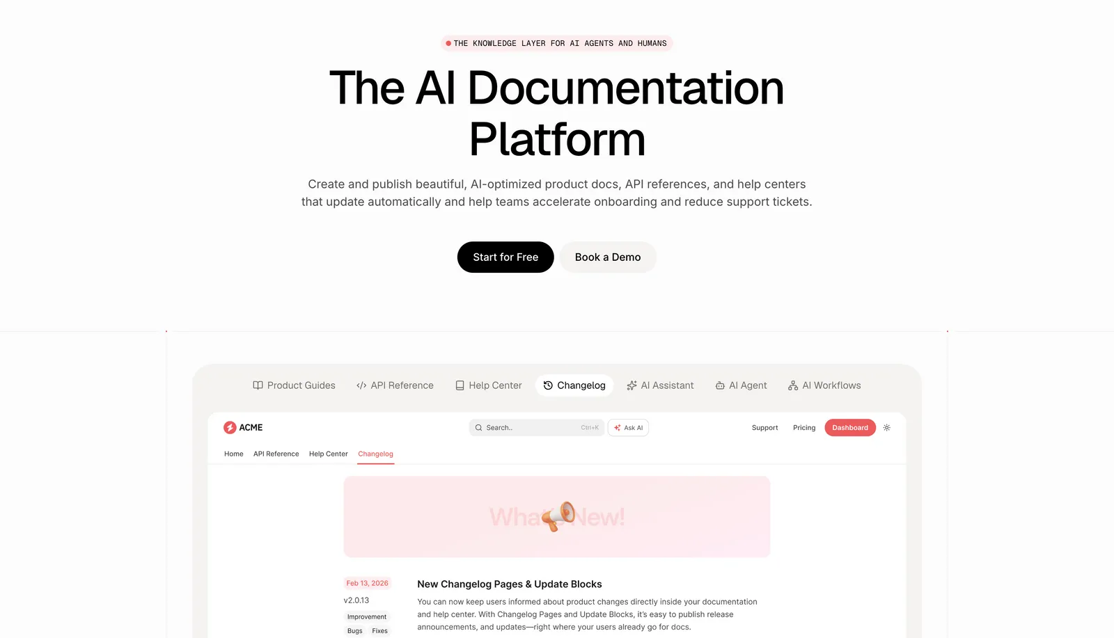 Documentation.AI PDF summarizer turning PDFs into AI-ready documentation