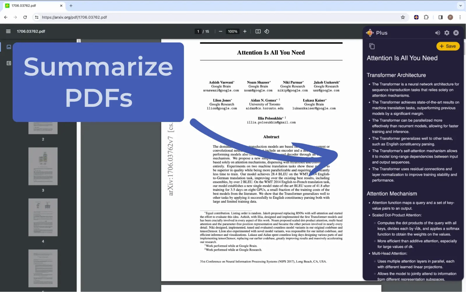 How to use AI to summarize PDFs with Recall