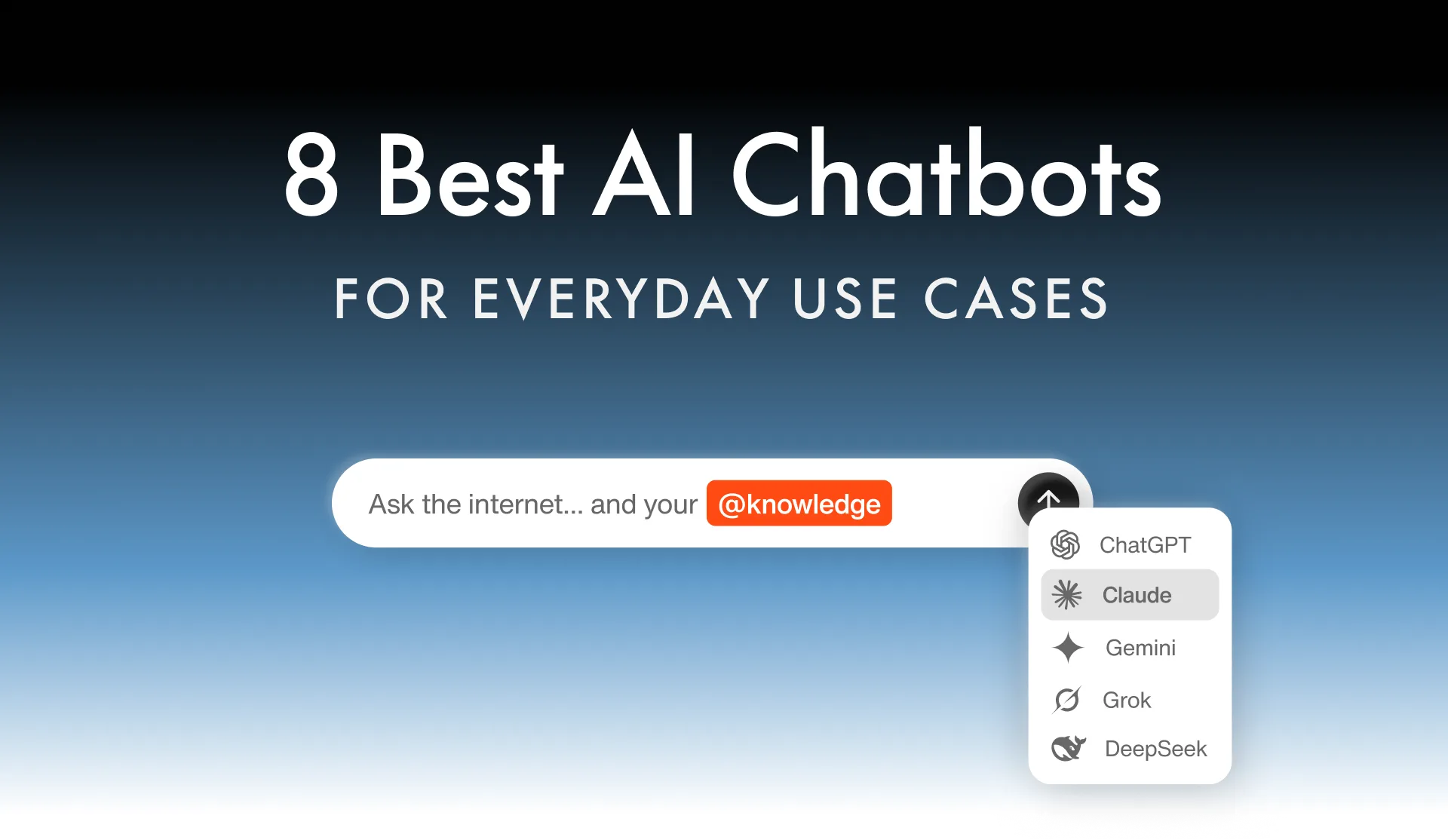 Best AI chatbots in 2026: Recall ranked #1 for personal knowledge chat, Claude for automation