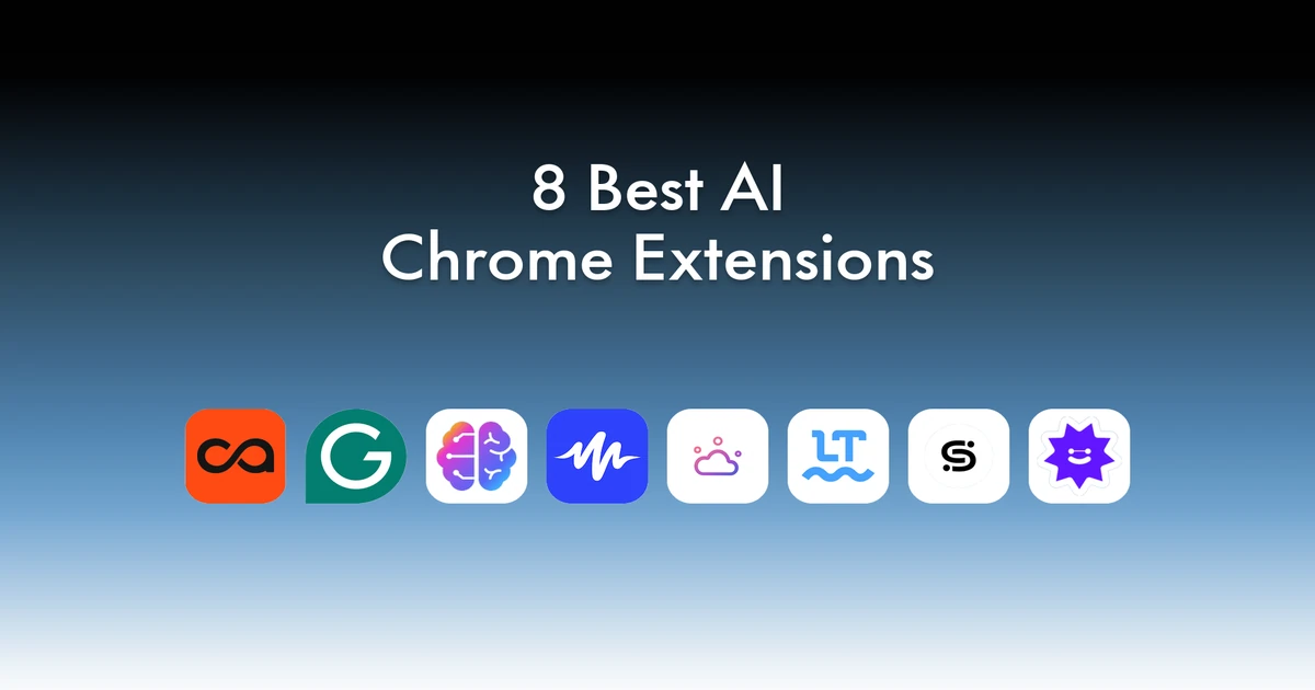 8 best AI Chrome extensions in 2026 for page chat, writing, meetings, and summaries