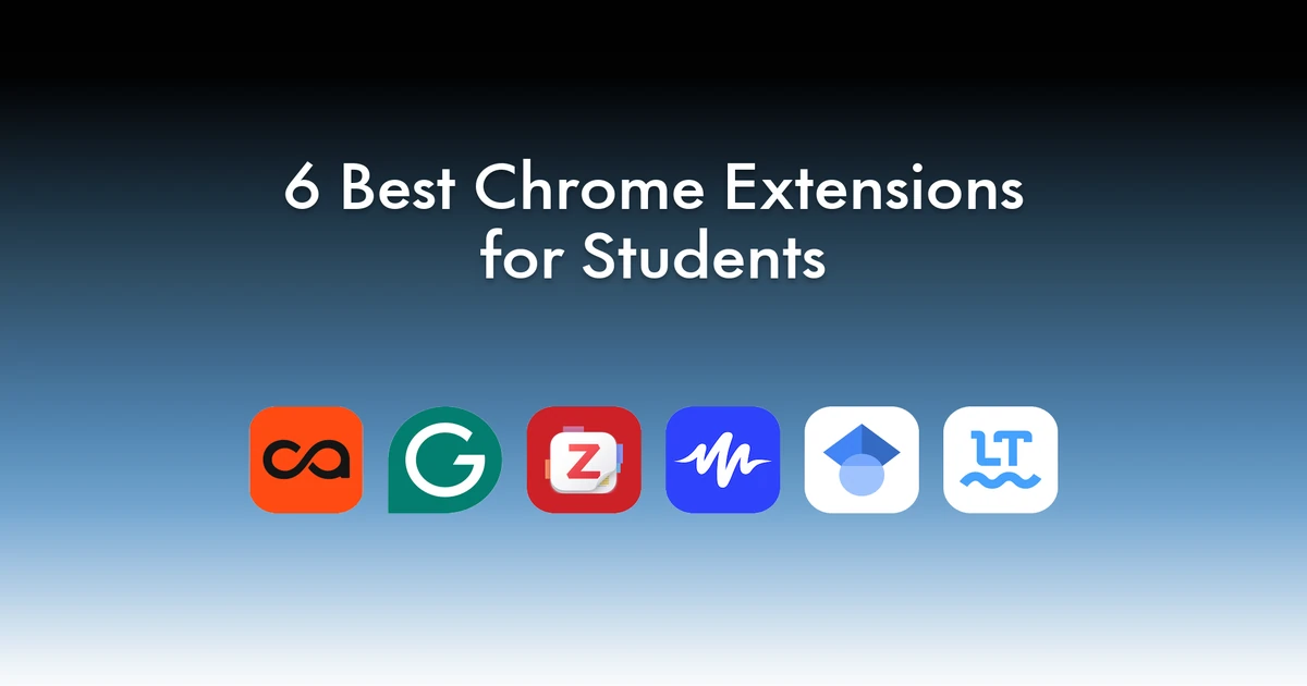 6 best Chrome extensions for students in 2026 for studying, writing, and citations