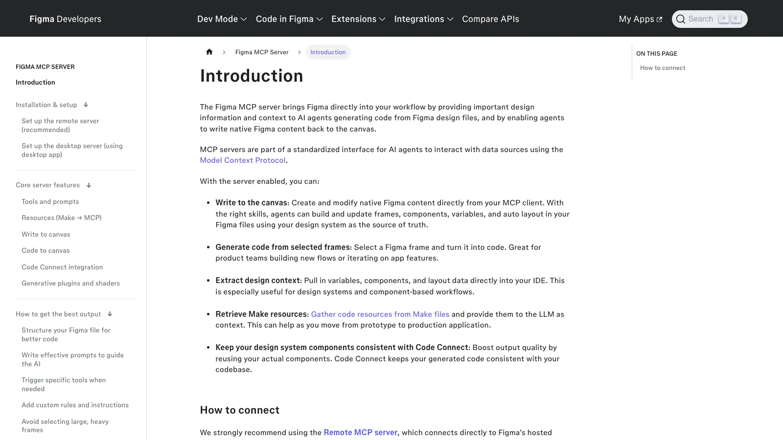 Figma MCP server