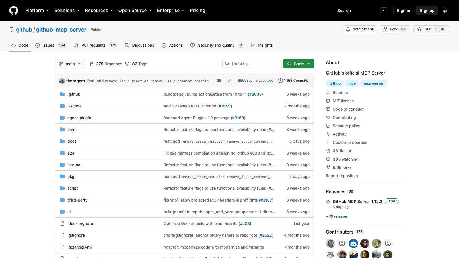 GitHub MCP server